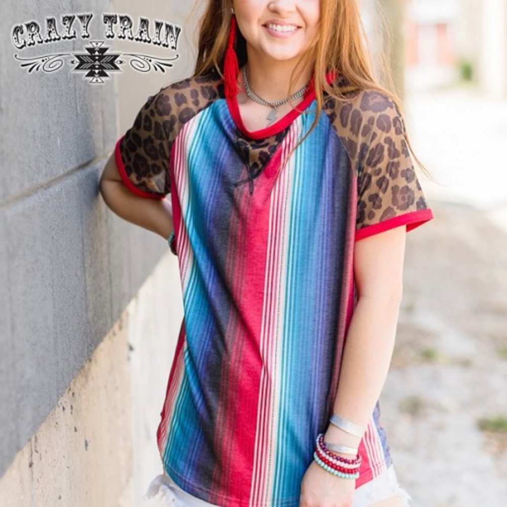 Crazy Train Too Fly Freedom Top